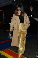 SELENA GOMEZ Out and About in London 12/11/2019