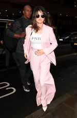 SELENA GOMEZ Out and About in London 12/12/2019