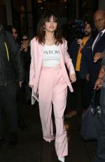 SELENA GOMEZ Out and About in London 12/12/2019