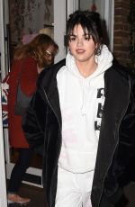 SELENA GOMEZ Shopping at Covent Garden in London 12/11/2019