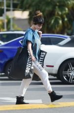 SELENA GOMEZ Shopping at Urban Outfitters in Los Angeles 12/18/2019