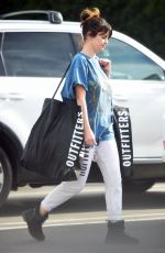 SELENA GOMEZ Shopping at Urban Outfitters in Los Angeles 12/18/2019