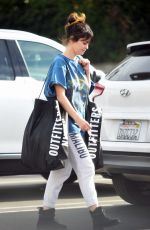 SELENA GOMEZ Shopping at Urban Outfitters in Los Angeles 12/18/2019