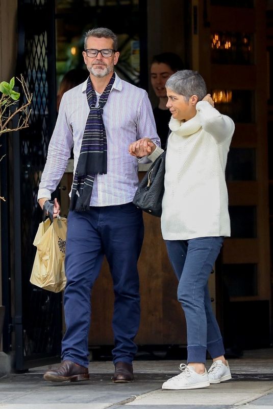 SELMA BLAIR and David Lyons Out in Beverly Hills 12/06/2019