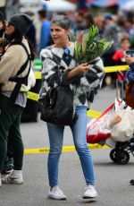 SELMA BLAIR Shoppin at Farmers Market in Studio City 12/08/2019