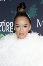 SERAYAH at Amfar Generationcure Holiday Party in New York 12/10/2019