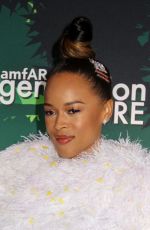 SERAYAH at Amfar Generationcure Holiday Party in New York 12/10/2019