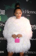 SERAYAH at Amfar Generationcure Holiday Party in New York 12/10/2019