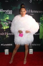 SERAYAH at Amfar Generationcure Holiday Party in New York 12/10/2019