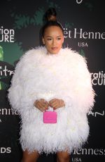SERAYAH at Amfar Generationcure Holiday Party in New York 12/10/2019
