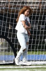 SHAKIRA and Gerard Pique at Soccer Field in Miami 12/28/2019