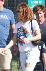 SHAKIRA and Gerard Pique at Soccer Field in Miami 12/28/2019