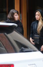 SHAKIRA Leaves a Beauty Salon in Barcelona 12/12/2019
