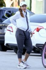 SHAKIRA Riding a Bike Out at Beach in Miami 12/27/2019