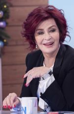 SHARON OSBOURNE at Loose Women Show in London 12/18/2019