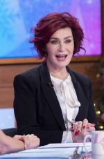 SHARON OSBOURNE at Loose Women Show in London 12/18/2019