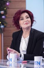 SHARON OSBOURNE at Loose Women Show in London 12/18/2019