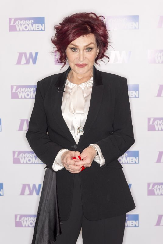 SHARON OSBOURNE at Loose Women Show in London 12/18/2019