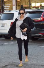 SHAY MITCHELL Arrives at Nail Salon in Los Angeles 12/20/2019