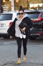 SHAY MITCHELL Arrives at Nail Salon in Los Angeles 12/20/2019
