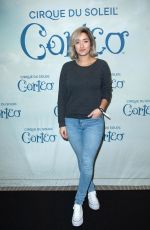 SHIRINE BOUTELLA at Cirque Du Soleil Corteo Show Opening in Paris 12/12/2019