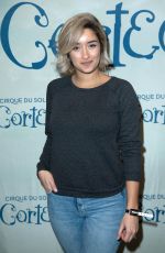 SHIRINE BOUTELLA at Cirque Du Soleil Corteo Show Opening in Paris 12/12/2019