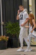SKAIRA and Gerard Pique Out Shopping in Miami 12/23/2019