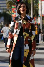 SOFIA CARSON Out on Rodeo Drive in Beverly Hills 12/13/2019