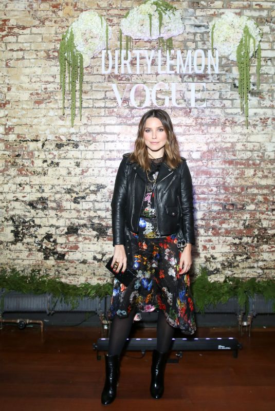 SOPHIA BUSH at Dirty Lemon x Vogue Launch in New York 12/14/2019