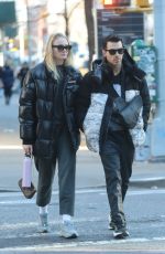 SOPHIE TURNER and Joe Jonas Out in New York 11/29/2019