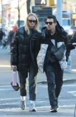 SOPHIE TURNER and Joe Jonas Out in New York 11/29/2019