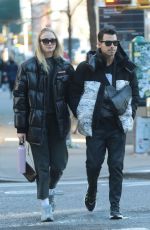 SOPHIE TURNER and Joe Jonas Out in New York 11/29/2019