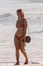 STEFANIE KNIGHT in Bikini at a Beach in Tulum 12/23/2019