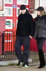 SUKI WATERHOUSE and Robert Pattinson Out in London 12/23/2019