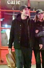 SUKI WATERHOUSE and Robert Pattinson Out in London 12/23/2019