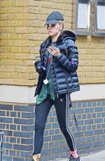 SUKI WATERHOUSE Out and About in London 12/30/2019