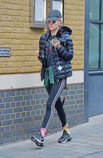 SUKI WATERHOUSE Out and About in London 12/30/2019