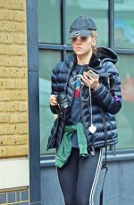 SUKI WATERHOUSE Out and About in London 12/30/2019