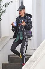 SUKI WATERHOUSE Out and About in London 12/30/2019