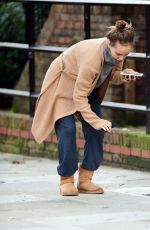 SUKI WTAERHOUSE Out and About in London 12/27/2019