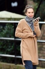 SUKI WTAERHOUSE Out and About in London 12/27/2019