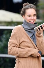SUKI WTAERHOUSE Out and About in London 12/27/2019