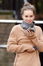 SUKI WTAERHOUSE Out and About in London 12/27/2019