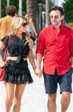 SYLVIE MEIS and Nicals Castello Out in Miami Beach 12/05/2019