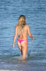 SYLVIE MEIS in Bikini at a Beach in Miami 12/02/2019