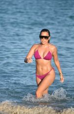 SYLVIE MEIS in Bikini at a Beach in Miami 12/02/2019