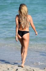 SYLVIE MEIS in Bikini on the Beach in Miami 11/30/2019