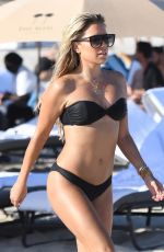 SYLVIE MEIS in Bikini on the Beach in Miami 11/30/2019