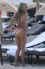 SYLVIE MEIS in Bikinis on the Beach in Miami 12/04/2019