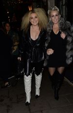 TALLIA STORM Leaves Claridge